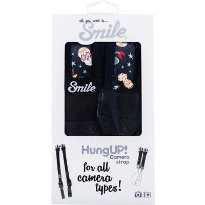 Sangle pour appareil photo numérique Smile 16011 - Multicolore - Publicité Sangle pour appareil photo numérique Smile 16011 - Multicolore - Publicité
