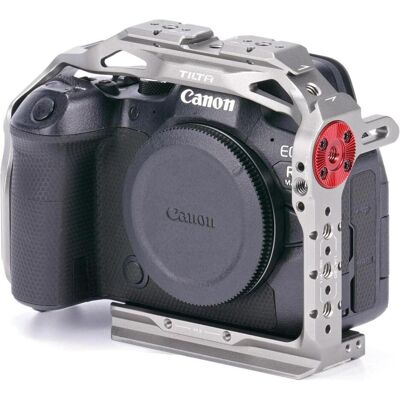Tilta Cage d'appareil photo complète pour Canon R6 Mark II (Cage), Accessoires vidéo, Gris - Publicité Tilta Cage d'appareil photo complète pour Canon R6 Mark II (Cage), Accessoires vidéo, Gris - Publicité