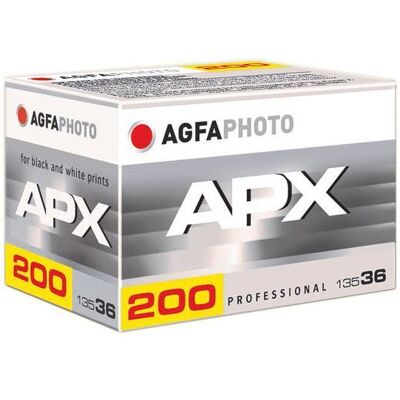 AGFAPHOTO APX 200 135-36, Film analogique, Noir - Publicité AGFAPHOTO APX 200 135-36, Film analogique, Noir - Publicité