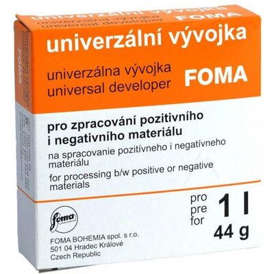 Développeur Universel Foma - Film & Papier - 1L - Publicité Développeur Universel Foma - Film & Papier - 1L - Publicité