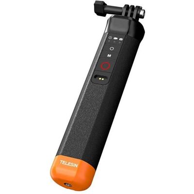 Telesin Support flottant, Caméra d'action : accessoires, Orange, Noir - Publicité Telesin Support flottant, Caméra d'action : accessoires, Orange, Noir - Publicité