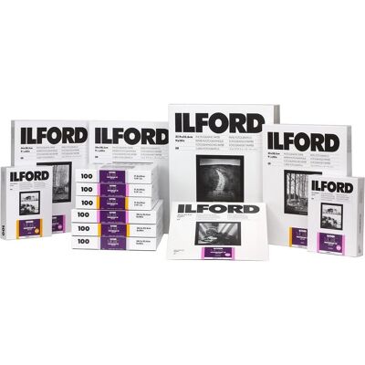 ILFORD ILFORD Papier Multigrade V Perle Revêtement en Résine - Papier Photographique - Publicité ILFORD ILFORD Papier Multigrade V Perle Revêtement en Résine - Papier Photographique - Publicité