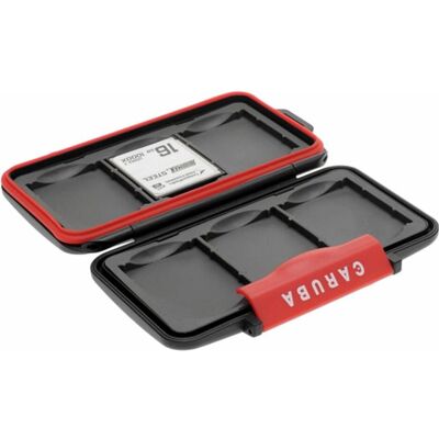 Caruba Boîtier multi-cartes MCC 3 (6xCF), Appareil photo numérique : accessoires, Noir - Publicité Caruba Boîtier multi-cartes MCC 3 (6xCF), Appareil photo numérique : accessoires, Noir - Publicité