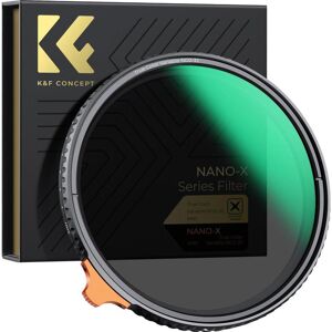 K&F Concept 62MM Variable True Color ND2ND32, W/O Black Cross,HD,Waterproof, Anti Scratch, Green Coated (62 mm, Filtre gris neutre, Filtre UV), Filtre photo, Vert - Publicité K&F Concept 62MM Variable True Color ND2ND32, W/O Black Cross,HD,Waterproof, Anti Scratch, Green Coated (62 mm, Filtre gris neutre, Filtre UV), Filtre photo, Vert - Publicité