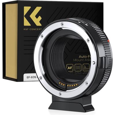 Anneau d'adaptateur autofocus électronique en métal - Adaptateur d'appareil photo - Publicité Anneau d'adaptateur autofocus électronique en métal - Adaptateur d'appareil photo - Publicité