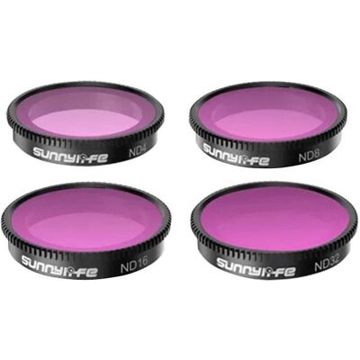 Sunnylife Jeu de 4 filtres ND4+ND8+ND16+ND32 pour Insta360 GO 3/2 (Filtre gris neutre), Filtre photo - Publicité Sunnylife Jeu de 4 filtres ND4+ND8+ND16+ND32 pour Insta360 GO 3/2 (Filtre gris neutre), Filtre photo - Publicité