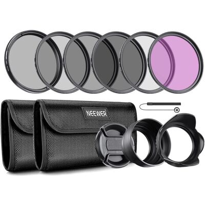 Neewer KIT DE FILTRES 55 MM 10088181, Filtre photo - Publicité Neewer KIT DE FILTRES 55 MM 10088181, Filtre photo - Publicité