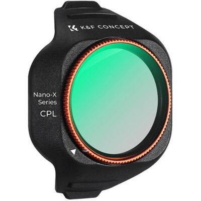 K&F Concept CPL Filter, HD, Anti-Reflection, for DJI Mini 5 Pro (Filtres pour drones, DJI Mini 5 Pro), Drone : accessoires - Publicité K&F Concept CPL Filter, HD, Anti-Reflection, for DJI Mini 5 Pro (Filtres pour drones, DJI Mini 5 Pro), Drone : accessoires - Publicité