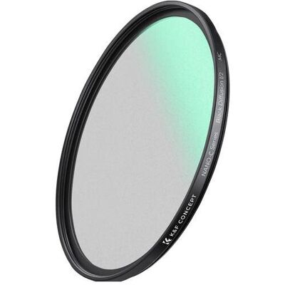 K&F Concept 55MM Black Mist Filter 1/2,Ultra-thin 18 layer Green Coatings (C Series) (Filtre Black Mist), Filtre photo, Noir - Publicité K&F Concept 55MM Black Mist Filter 1/2,Ultra-thin 18 layer Green Coatings (C Series) (Filtre Black Mist), Filtre photo, Noir - Publicité