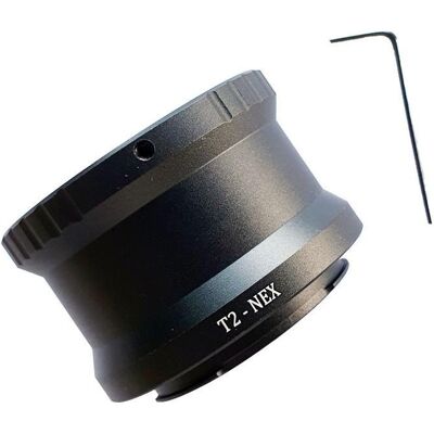 Pixco Adapter Sony Nex (e)Na T2 / T-2, Adaptateur d'objectif, Noir - Publicité Pixco Adapter Sony Nex (e)Na T2 / T-2, Adaptateur d'objectif, Noir - Publicité