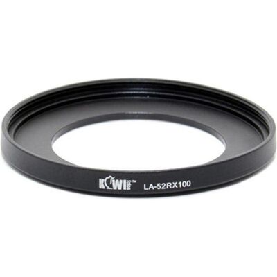 Adaptateur de monture d'objectif Kiwifotos pour Sony RX100 - Compatible avec filtres de 52mm - Publicité Adaptateur de monture d'objectif Kiwifotos pour Sony RX100 - Compatible avec filtres de 52mm - Publicité