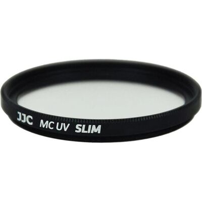 JJC Filtre UV Ultra Slim MC 49mm Noir (49 mm, Filtre UV), Filtre photo, Noir - Publicité JJC Filtre UV Ultra Slim MC 49mm Noir (49 mm, Filtre UV), Filtre photo, Noir - Publicité