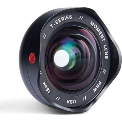 Moment Objectif grand angle 16 mm pour appareil mobile II - Série T, Objectif, Noir - Publicité Moment Objectif grand angle 16 mm pour appareil mobile II - Série T, Objectif, Noir - Publicité