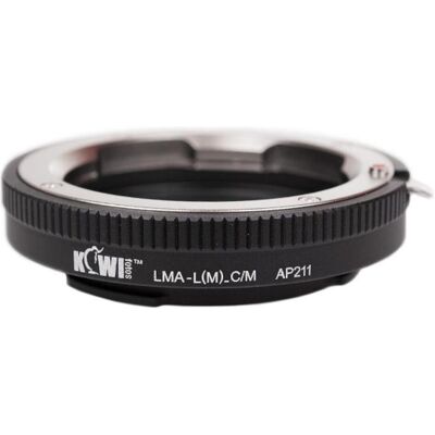 Kiwi Adaptateur de monture d'objectif (Leica M39 vers Canon M), Adaptateur d'objectif, Argent - Publicité Kiwi Adaptateur de monture d'objectif (Leica M39 vers Canon M), Adaptateur d'objectif, Argent - Publicité
