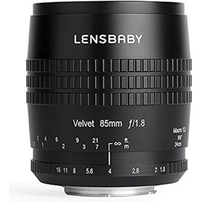Lensbaby Velvet 85mm f/1.8 Nikon F (Nikon F, APS-C / DX, Plein format), Objectif, Noir - Publicité Lensbaby Velvet 85mm f/1.8 Nikon F (Nikon F, APS-C / DX, Plein format), Objectif, Noir - Publicité