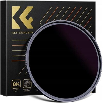 K&F Concept Nano X ND100000 (67 mm, Filtre gris neutre), Filtre photo, Noir - Publicité K&F Concept Nano X ND100000 (67 mm, Filtre gris neutre), Filtre photo, Noir - Publicité