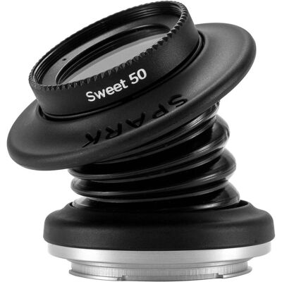 Lensbaby Spark 2.0 Nikon F (Nikon F, Plein format), Objectif, Noir - Publicité Lensbaby Spark 2.0 Nikon F (Nikon F, Plein format), Objectif, Noir - Publicité