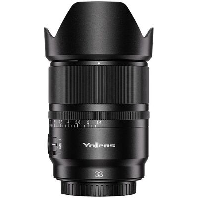 Yongnuo YN33mm F1.4S DA DSM WL PRO (Sony E, APS-C / DX), Objectif, Noir - Publicité Yongnuo YN33mm F1.4S DA DSM WL PRO (Sony E, APS-C / DX), Objectif, Noir - Publicité