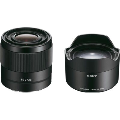 Sony SEL28F20UWCDI - Objectif 28mm F/2 avec Convertisseur Ultra Grand Angle - Publicité Sony SEL28F20UWCDI - Objectif 28mm F/2 avec Convertisseur Ultra Grand Angle - Publicité