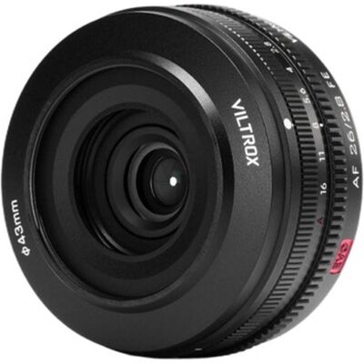 Viltrox AF 26 mm f/2,8 EVO (Sony E, Plein format), Objectif, Noir - Publicité Viltrox AF 26 mm f/2,8 EVO (Sony E, Plein format), Objectif, Noir - Publicité