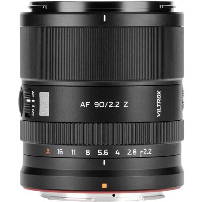 Viltrox AF 90/2.2 EVO Z Lens For Nikon Z-mount (APS-C) (Nikon Z, APS-C / DX), Objectif, Noir - Publicité Viltrox AF 90/2.2 EVO Z Lens For Nikon Z-mount (APS-C) (Nikon Z, APS-C / DX), Objectif, Noir - Publicité