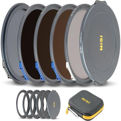 Nisi JetMag Pro Landscape ND Kit 67MAG (67 mm, Filtre gris neutre, Filtre polarisant), Filtre photo, Transparent, Gris - Publicité Nisi JetMag Pro Landscape ND Kit 67MAG (67 mm, Filtre gris neutre, Filtre polarisant), Filtre photo, Transparent, Gris - Publicité