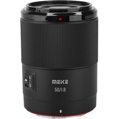 Meike 50mm f/1.8 AF STM Lens Fullframe L Mount (Monture L, Plein format), Objectif, Noir - Publicité Meike 50mm f/1.8 AF STM Lens Fullframe L Mount (Monture L, Plein format), Objectif, Noir - Publicité