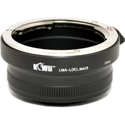 Kiwi Adaptateur de monture d'objectif photo pour appareil photo LMA L(R) M4/3, Adaptateur d'objectif, Noir - Publicité Kiwi Adaptateur de monture d'objectif photo pour appareil photo LMA L(R) M4/3, Adaptateur d'objectif, Noir - Publicité