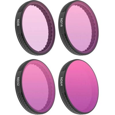 Sunnylife ND8+ND16+ND32+ND64 Filter Set 073526 (Filtres pour drone), Drone : accessoires, Argent - Publicité Sunnylife ND8+ND16+ND32+ND64 Filter Set 073526 (Filtres pour drone), Drone : accessoires, Argent - Publicité