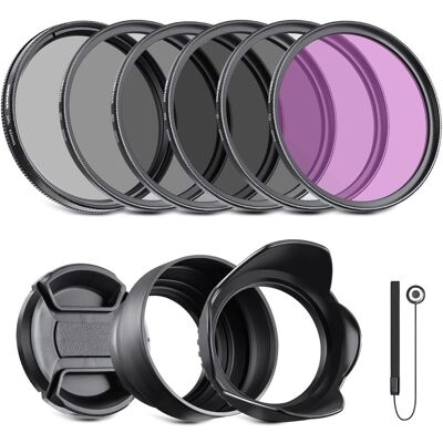 Neewer KIT DE FILTRES 62 MM 10088185, Filtre photo - Publicité Neewer KIT DE FILTRES 62 MM 10088185, Filtre photo - Publicité