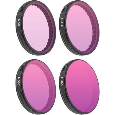 Sunnylife ND8+ND16+ND32+ND64 Filter Set 073526 (Filtres pour drone), Drone : accessoires, Argent - Publicité Sunnylife ND8+ND16+ND32+ND64 Filter Set 073526 (Filtres pour drone), Drone : accessoires, Argent - Publicité