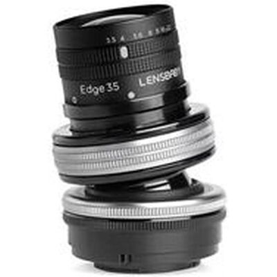 Lensbaby Composer Pro II incl. Edge 35 Optic Canon RF (Canon RF, APS-C / DX, Plein format), Objectif, Argent, Noir - Publicité Lensbaby Composer Pro II incl. Edge 35 Optic Canon RF (Canon RF, APS-C / DX, Plein format), Objectif, Argent, Noir - Publicité