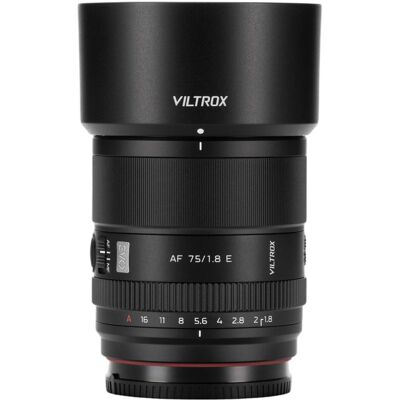 Viltrox AF 75/1.8 EVO E Lens For Sony E-mount (APS-C) (Sony E, APS-C / DX), Objectif, Noir - Publicité Viltrox AF 75/1.8 EVO E Lens For Sony E-mount (APS-C) (Sony E, APS-C / DX), Objectif, Noir - Publicité