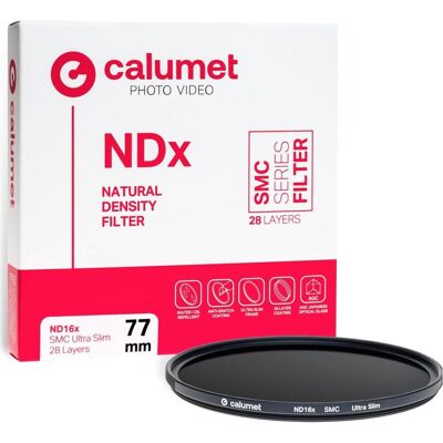 Calumet CALSAN1677 (77 mm, Filtre gris neutre), Filtre photo, Transparent, Noir - Publicité Calumet CALSAN1677 (77 mm, Filtre gris neutre), Filtre photo, Transparent, Noir - Publicité