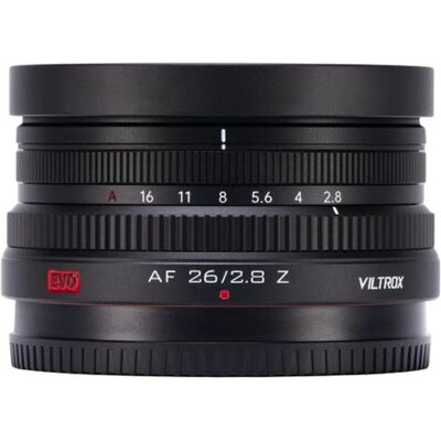 Viltrox AF 26 mm F2,8 EVO Nikon Z (Nikon Z, Plein format), Objectif, Noir - Publicité Viltrox AF 26 mm F2,8 EVO Nikon Z (Nikon Z, Plein format), Objectif, Noir - Publicité