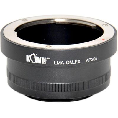 Kiwi Adaptateur de monture de lentille (LMA OM FX), Adaptateur d'objectif, Noir - Publicité Kiwi Adaptateur de monture de lentille (LMA OM FX), Adaptateur d'objectif, Noir - Publicité