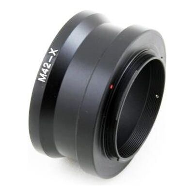 Pixco Adaptateur FUJIFILM / FUJI X vers filetage M42 (SB2862), Adaptateur d'objectif, Noir - Publicité Pixco Adaptateur FUJIFILM / FUJI X vers filetage M42 (SB2862), Adaptateur d'objectif, Noir - Publicité