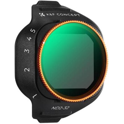 K&F Concept VND2-32 Filter, HD, Anti-Reflection, for DJI Mini 5 Pro (Filtres pour drones, DJI Mini 5 Pro), Drone : accessoires - Publicité K&F Concept VND2-32 Filter, HD, Anti-Reflection, for DJI Mini 5 Pro (Filtres pour drones, DJI Mini 5 Pro), Drone : accessoires - Publicité