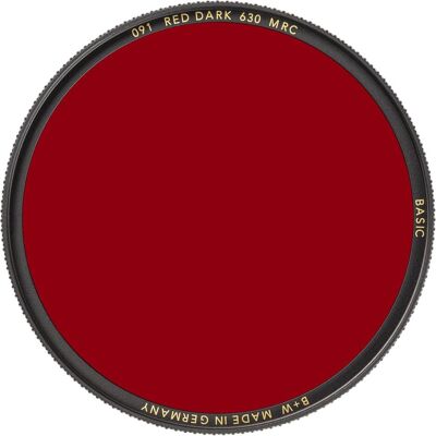 B&W 091 Filtre rouge foncé 630, MRC/Basic 58mm (58 mm, Filtres de couleur), Filtre photo, Rouge - Publicité B&W 091 Filtre rouge foncé 630, MRC/Basic 58mm (58 mm, Filtres de couleur), Filtre photo, Rouge - Publicité