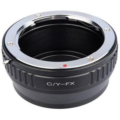 BIG Objektivadapter Contax/Yashica an Fuji X, Adaptateur d'objectif, Noir, Argent - Publicité BIG Objektivadapter Contax/Yashica an Fuji X, Adaptateur d'objectif, Noir, Argent - Publicité