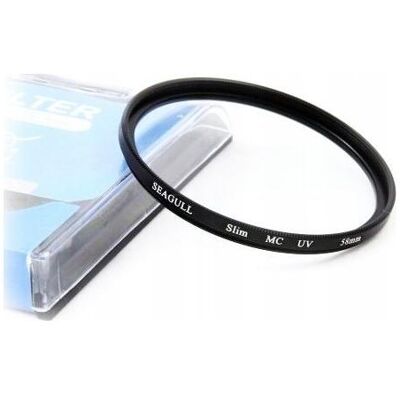 Seagull - UV MC Slim 49mm - Filtre pour appareil photo - Publicité Seagull - UV MC Slim 49mm - Filtre pour appareil photo - Publicité