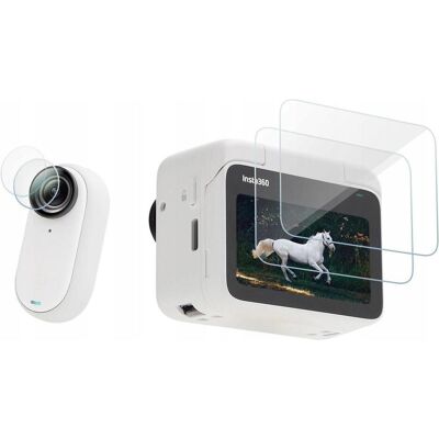 Sunnylife Szkło Osłona Na Obiektyw + Ekran 2w1 Do Insta360 Go 3 I Action Pod / Ist-bhm587-2, Caméra d'action : accessoires, Transparent - Publicité Sunnylife Szkło Osłona Na Obiektyw + Ekran 2w1 Do Insta360 Go 3 I Action Pod / Ist-bhm587-2, Caméra d'action : accessoires, Transparent - Publicité