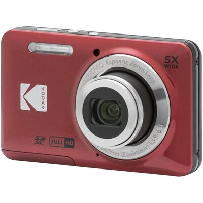 Kodak Pixpro FZ55 (28 - 140 mm, 16 Mpx), Appareil photo, Rouge - Publicité Kodak Pixpro FZ55 (28 - 140 mm, 16 Mpx), Appareil photo, Rouge - Publicité