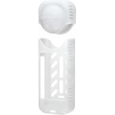 Sunnylife Dekielek Na Obiektyw + Obudowa Silikonowa Osłona Ochrona Do Insta360 X4 / X 4 / X4-bht818-tr Biały, Caméra d'action : accessoires, Blanc - Publicité Sunnylife Dekielek Na Obiektyw + Obudowa Silikonowa Osłona Ochrona Do Insta360 X4 / X 4 / X4-bht818-tr Biały, Caméra d'action : accessoires, Blanc - Publicité