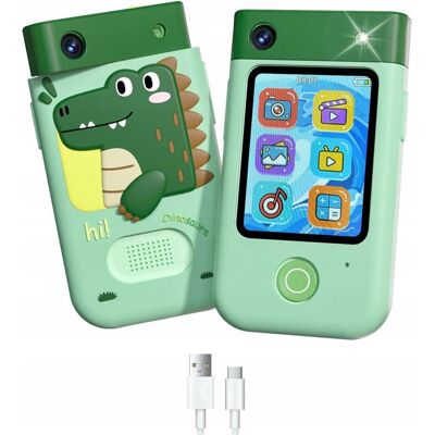 Xrec Digital Camera 48mp BLS-I9 Green Dinosaur (48 Mpx), Appareil photo, Vert - Publicité Xrec Digital Camera 48mp BLS-I9 Green Dinosaur (48 Mpx), Appareil photo, Vert - Publicité