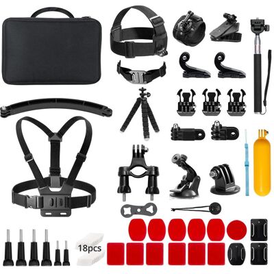 Akaso 60 in 1 Accessories, Caméra d'action : accessoires, Noir - Publicité Akaso 60 in 1 Accessories, Caméra d'action : accessoires, Noir - Publicité