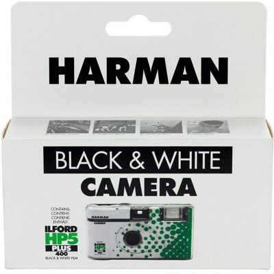 Ilford HARMAN Single Use Camera HP5 PLUS (Noir et blanc), Appareil photo jetable, Multicolore - Publicité Ilford HARMAN Single Use Camera HP5 PLUS (Noir et blanc), Appareil photo jetable, Multicolore - Publicité
