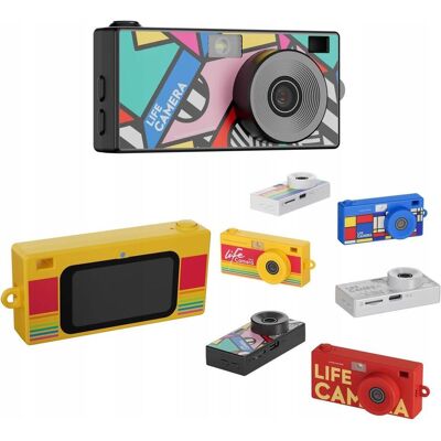 Xrec Mini Aparat Kamera Retro Video 2k Wisiorek + Breloczek / X9 / Czarny (2 Mpx), Appareil photo, Noir - Publicité Xrec Mini Aparat Kamera Retro Video 2k Wisiorek + Breloczek / X9 / Czarny (2 Mpx), Appareil photo, Noir - Publicité