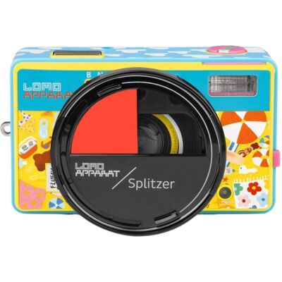Lomography Appareil photo Lomo 21 mm grand angle, édition « Fluffy Omelet », Appareil photo analogique - Publicité Lomography Appareil photo Lomo 21 mm grand angle, édition « Fluffy Omelet », Appareil photo analogique - Publicité