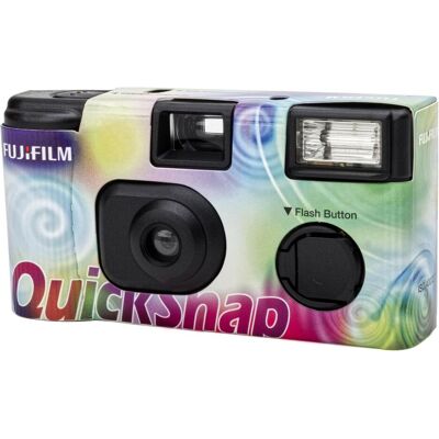Fujifilm Quicksnap Duo (Film en couleur), Appareil photo jetable, Multicolore, Noir - Publicité Fujifilm Quicksnap Duo (Film en couleur), Appareil photo jetable, Multicolore, Noir - Publicité